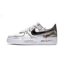Nike Air Force 1 Skateboard Shoes Unisex Low Top Gray/White CW2288-111(Team1727-) 43