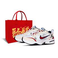 Nike Air Monarch 4 Cushioning Abrasion Resistant Slip Resistant Low top Chunky Sneakers Unisex 415445-102(Team1895--BOX) 42.5