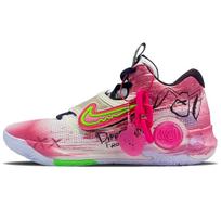 Nike KD Trey 5 X Cushioning Slip Resistant Abrasion Resistant Low top Basketball Shoes Unisex Pink DJ7554-014(Team-726) 42