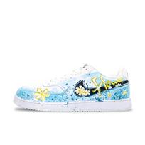 Nike Court Vision 2 Skateboard Shoes Unisex Low Top Blue/Yellow/White DH2987-101(Team1308- ) 41