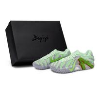 Nike Ja Morant 3 Basketball Shoes Unisex Low Top Gray/Green HF2794-100(Team80-SBOX) 36