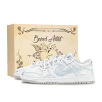 Nike Dunk Jiang Immersed Moon Low top Skateboard Shoes Unisex White Blue DD1391-103(Team445-) 38.5