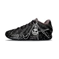 Nike Ja Morant 3 Skeletas Jack Žemi Krepšinio Batai Vyriški Juodi Balti HF2794-200(Komanda296-) 42.5