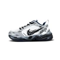 Nike Air Monarch 4 Industrial Ruins Abrasion Resistant Low top Chunky Sneakers Men's Black Gray 415445-102(Team305-) 40