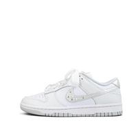 Nike Dunk Slip Resistant Low top Skateboard Shoes Women's White Silver DD1503-103(Team120-) 37.5