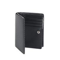 Men's New Zipper Short Wallet with Multiple Card Slots, Fashionable Vertical Mini Buckle Coin Purse