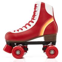 Adjustable Adult Double Row Roller Skates with Large Brake for Skating Rink 37