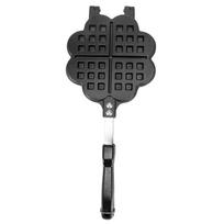 Heart Shaped Waffle Maker Non Stick Detachable Handle Waffle Irons Aluminum Alloy Portable Cake Mold balta