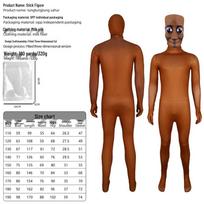 Classic Wooden Stick Figure Costume for Halloween, Cosplay, and Stage Performance 110