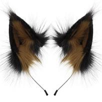 Cross-Border Adjustable Fox Ears Halloween Cosplay Plush Headband