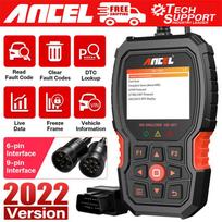 Ancel HD601 Heavy-Duty OBD2 Diesel Truck Diagnostic Scanner (International Version)