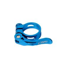 Bike Seatpost Clamp Bike Seat Post Clamp Bicycle Seat Clamp Aluminum Seat Tube Quick Release Clamp orange-31.8mm