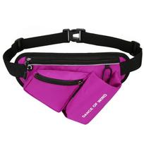 Breathable Kettle Fanny Pack Unisex Cycling Phone Pouch Durable Running Belt Waist Bags  Hiking violetinė