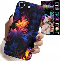 Etui Do Iphone Se / Se2 - Abstrakcyjne Kolorowe Wzory + Folia
