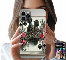 Etui Do Iphone 13 Pro Max - Karta Król Królowa Poker Karty + Szkło