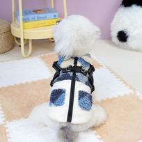 Warm Dog Jacket Thickened Built-In Chest Straps Dog Vest Skin Friendly Reflective Vest Winter Pet Clothes Winter Season (White,XS) balta