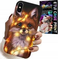 Etui Do Iphone X / Xs - Słodki Lisek Zwierzęta Leśne Case +Szkło