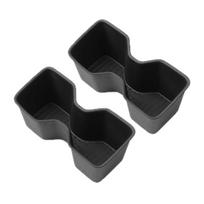 Not Slip Cup Mat TPE Construction Car Accessory Easy Maintenance Spill Prevention Vehicle Accessories for Vehicles 1