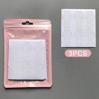 3sheets Cute Invisible Ear Sticker Silicone Cat Paw Shaped Ear Sticker Strong Support Ear Correction Patch Ears Primer