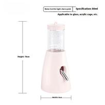 Large Capacity Leakproof Automatic Feeder Food Water Dispenser Leak Proof Food Feeding Supplies 2In1 Hamster Feeder And Waterer