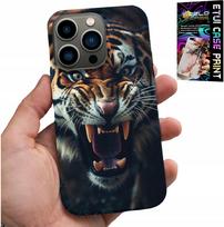 Etui Do Iphone 15 Pro Max - Tygrys Lew Safari Zwierzęce Wzory Plecki