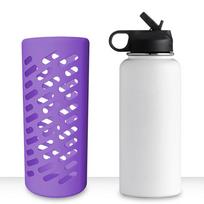 Stylish Minimalist Heat-Resistant Cup Sleeve For Space Kettles Anti-scald Sleeve Healthy Environmentally Friendly Cup Cover violetinė