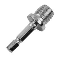 M14 Electric Drills Angle Grinder Connecting Rod Screw 14mm Thread Adapters Hexagon Rod Conversion Bar Chuck Connector Tool 1PC China Mainland