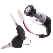 Compact Electric Bike Battery Charger Lock – Includes 2 Keys, Suitable for Motorcycles, Scooters, and E-Bikes