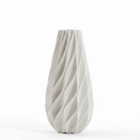 1PC PLA Tabletop Vase Twisted Decorative Vase 3D Printed Flower Vases  Home Desktop Decorations 7.8*7.8*16cm balta