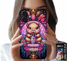 Etui Do Iphone 16 - Słodka Kapibara Z Szejkiem, Super Wzory