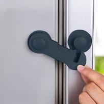 1/2/5 vnt. 2024 m. naujos plastikinės spintelių spynos, lipnios kūdikiams atsparios skląsčiai, daugiafunkcinės 5pcs juoda