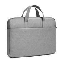 Oxford Cloth 15.6  Laptop Briefcase and Sleeve 13.3 Inch šviesiai pilka spalva