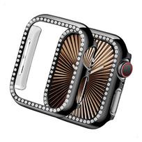 Case for Apple Watch 10 11 42mm 46mm Accessories Protective (No Glass) Diamond PC Bumper Shell Cover iwatch Series 11 protector 42mm Series 10 11 juoda
