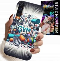 Etui Do Samsung Galaxy A70 - Siłownia Gym Fitness Sport Case + Szkło