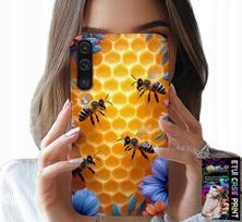 Etui Do Samsung Galaxy A70 - Pszczoły Ul Plaster Miodu Plecki Case