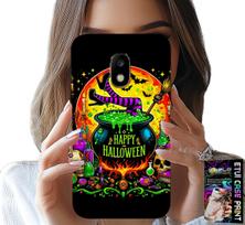 Etui Do Samsung Galaxy J5 2017 - Wiedźma Kociołek Różdżka Halloween Szkło