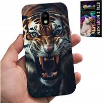 Etui Do Samsung Galaxy J5 2017 - Tygrys Lew Safari Zwierzęce Wzory Plecki