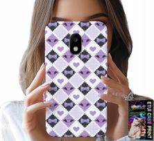 Etui Do Samsung Galaxy J5 2017 - Modne Serca Kokardki Kokarda + Szkło