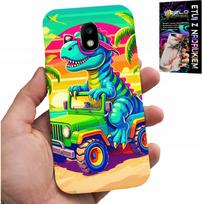 Etui Do Samsung Galaxy J5 2017 - Dinozaur W Ciężarówce Wzory Dla Dzieci