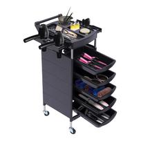 Premium Barber and Salon Hairdressing Tool Cart for Perming and Coloring