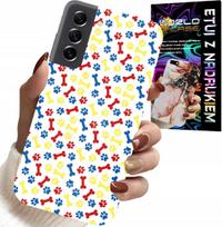 Etui Do Samsung Galaxy S22 Plus - Łapki Kości Pies Patrol Bajki + Szkło