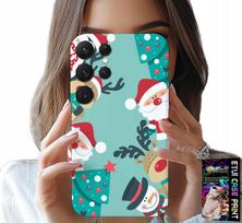 Etui Do Samsung Galaxy S25 Ultra - Mikołaj, Renifer Bałwan Świąteczne Wzory