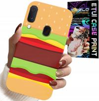 Etui Do Samsung Galaxy A20E - Case Burger Cheeseburger Obudowa Prezent