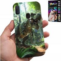 Etui Do Samsung Galaxy A20E - Dino Dinozaur Tyranozaur Case + Szkło