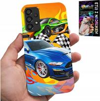Etui Do Samsung Galaxy A23 5G - Dla Dzieci, Samochody Wyścigowe Wyścigi