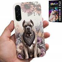 Etui Do Samsung Galaxy A26 5G - Psie Rasy Psie Wzory Pokrowiec + Folia