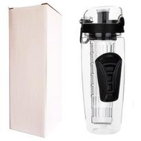 Tritan Sports Water Bottle 1l Large Capacity With Fruit Tea Infuser For Workout And Travel