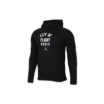 Air Jordan City Of Flight Hoodie Men Tops Black 943675-010 XS