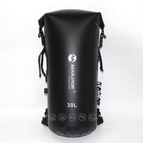 Waterproof Backpack for Rafting, Canyoning, Snorkeling, Swimming, and Travel - Beach & Outdoor Storage 30L oranžinė