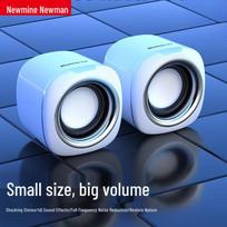 Newsmy BT55 Mini laidinis USB multimedijos garsiakalbis CN kištukas (adapteris įtrauktas)